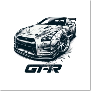 Nissan GT-R R34 Posters and Art